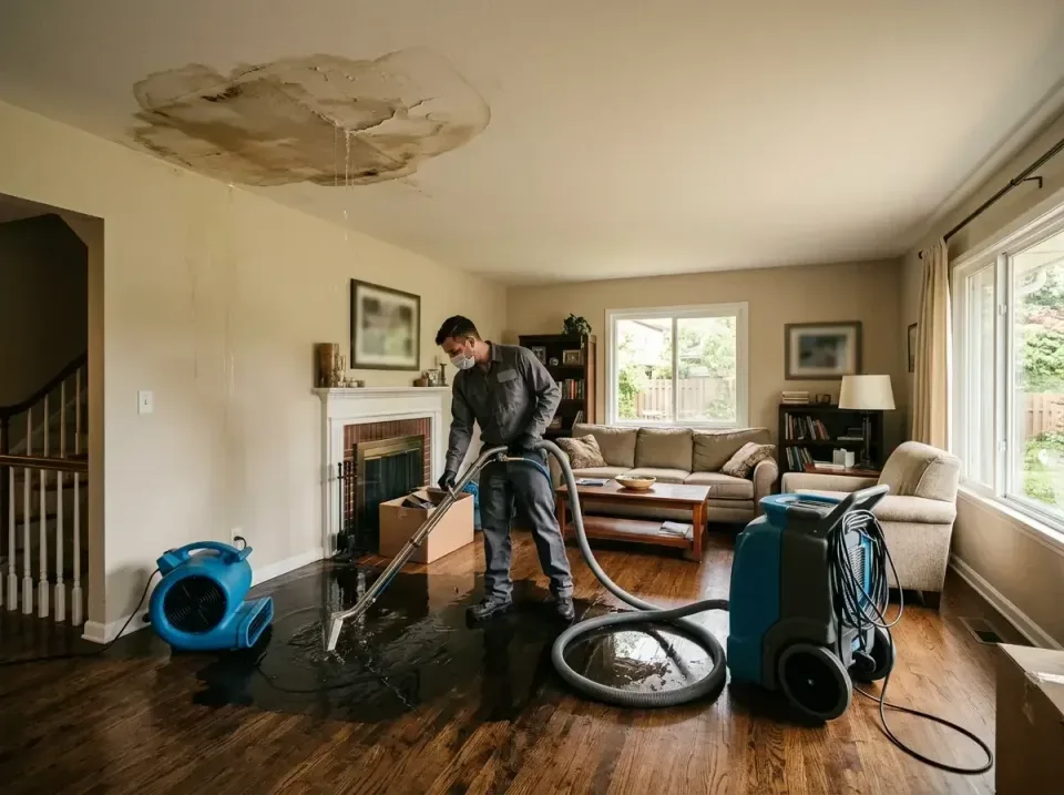 attic-pipe-burst-ceiling-drip-008 — frequently asked questions, Water Damage Restoration & Carpet Care in Peekskill, NY